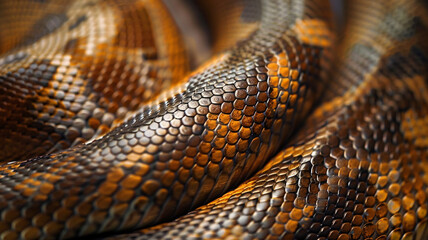 Obraz premium detail of snake skin