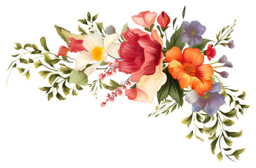 PNG  Elegant floral botanical art