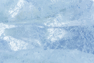 blue ice texture background