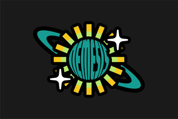 typography vector asset poster and tshirt printing for streetwear suitable for printing	