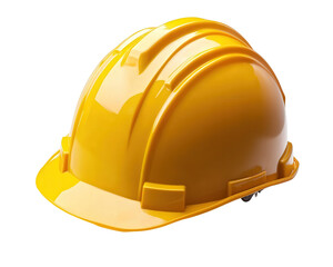 A hardhat isolated on white transparent background