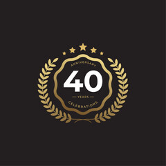 anniversary celebrations Logo Colletions Template 