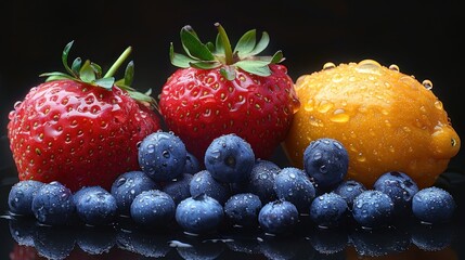 Fresh Fruit Still Life