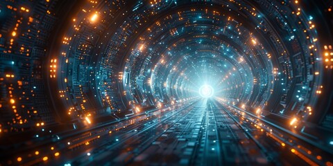 Future Computer Technologies Background Banner