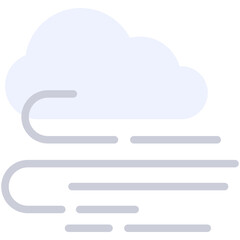 winds flat icon