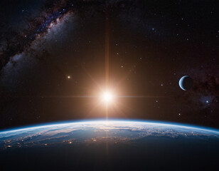 Obraz premium Deep Space and the universe