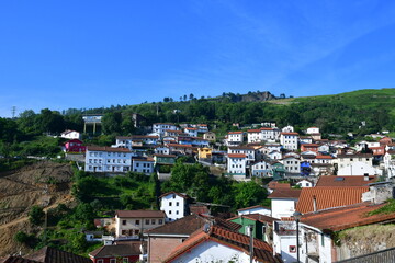  Panoramic view of Bilbao, city in the north of Spain.	