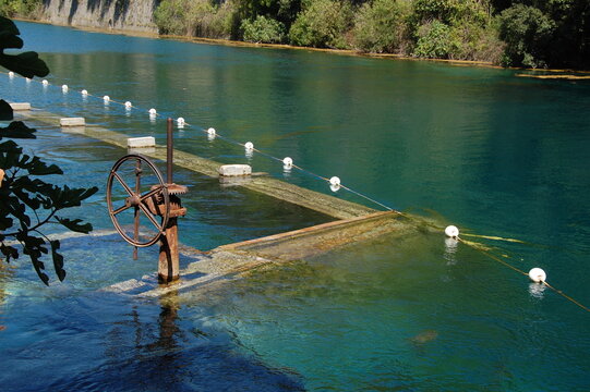source of the Morica that flows into the nera river in Umbria