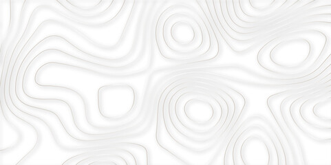 Abstract topographic contours 3d map background .topographic line texture background .monochrome image .stylized height of the topographic map contour in lines.	