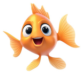 PNG Goldfish cartoon animal pomacentridae.