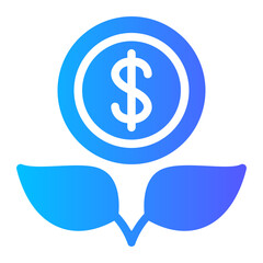 invest gradient icon