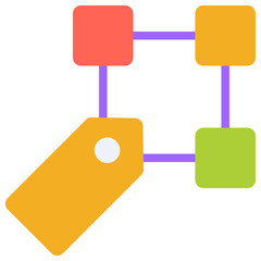 merchandise flat icon