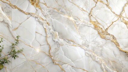 Fototapeta premium Elegant white ceramic and marble textured natural stone design, perfect as an interior wall decoration background, adding sophistication and luxury to any space.