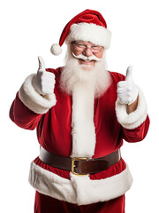 PNG Santa Claus christmas adult white background. © Rawpixel.com