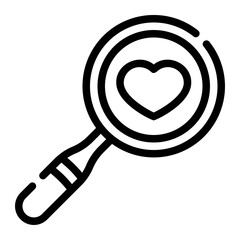 dating app line icon