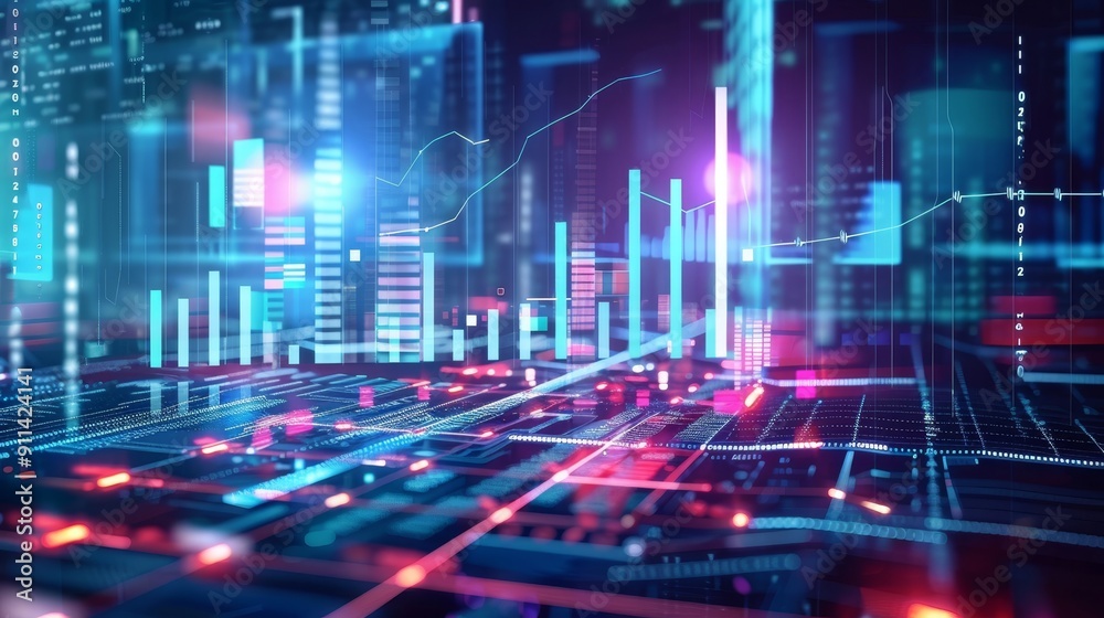 Aufkleber An effective method of analyzing business data visually using creative computer software. In addition to marketing analysis, digital data can also be used for investment decision-making.