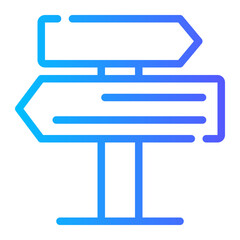 decision making gradient icon