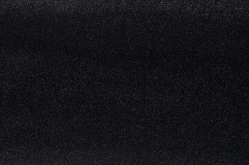 Black soft flock textile texture