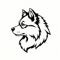 simple dog logo