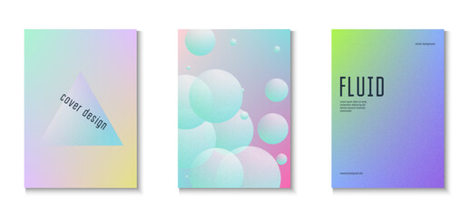 Fototapeta premium Abstract Shape. Blue Grainy Triangle Set. Minimal Design. Vibrant Poster. Grain Gradient Poster. Futuristic Space Illustration. Digital Elements. Purple Abstract Shape