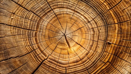 Fototapeta premium Texture of old oak wood, showcasing its rings and roughness