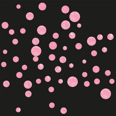 Gold Foil Texture. Rose Glowing Starburst. Decoration Wallpaper. Pink Xmas Concept. Feminine Particle. Scrapbook Flyer. Golden Carnival Textile. Golden Gold Foil Texture