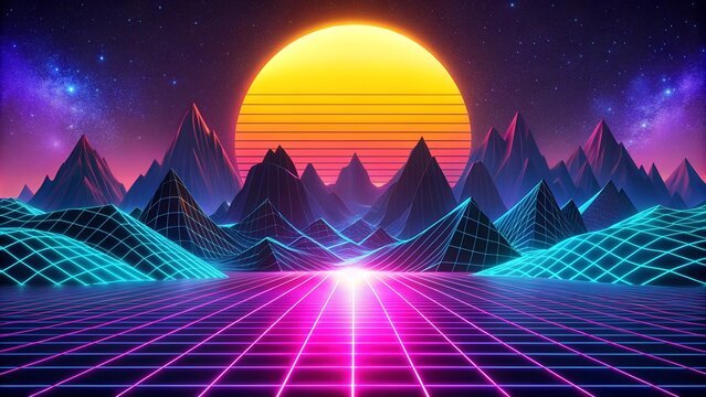 ART Synthwave, lua