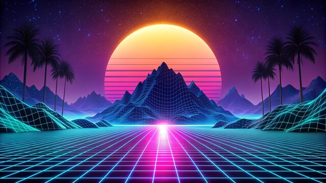 ART Synthwave, lua
