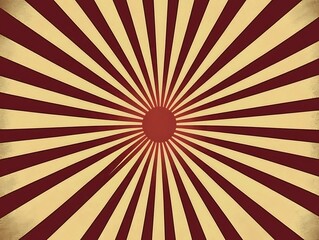Obraz premium Abstract Sunburst brown, maroon background. with sunburst rays vector presentation template design, vintage poster, circus poster, background design template for your business project.