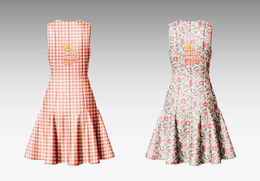 Women's Dress Mockup
