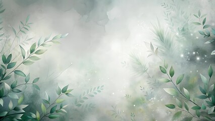Whispers of the Forest: A Watercolor Dream  AI Generated