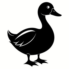 Duck Black silhouette