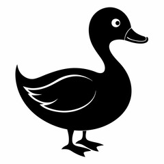 Duck Black silhouette