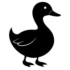 Duck Black silhouette