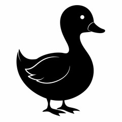 Duck Black silhouette