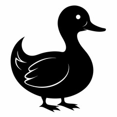 Duck Black silhouette