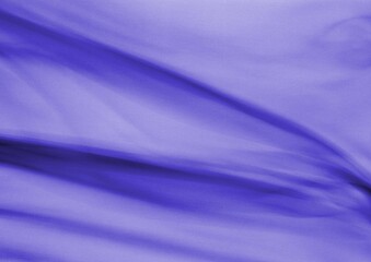 Deep blue glossy cloth texture background. Natural textile material photo, pattern cover