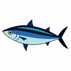 fish on a hook vector illustration