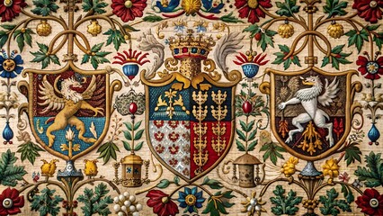 The Kemloch Crest: A Tapestry of Heritage  Generative AI