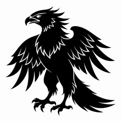 Eagle Black silhouette