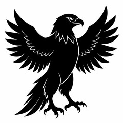 Eagle Black silhouette