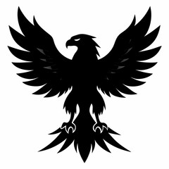 Eagle Black silhouette
