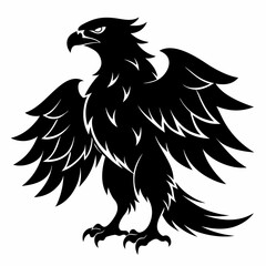 Eagle Black silhouette
