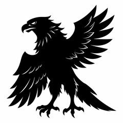 Eagle Black silhouette