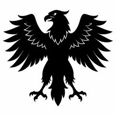 Eagle Black silhouette