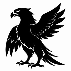 Eagle Black silhouette