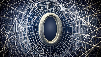 Obraz premium The Zero Within the Web: A Tapestry of Entanglement Generative AI