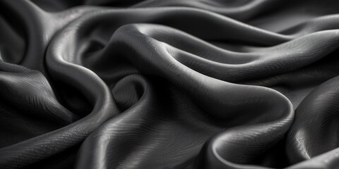 Fototapeta premium Textured Fabric Close-Up, with Shadow and Light Play