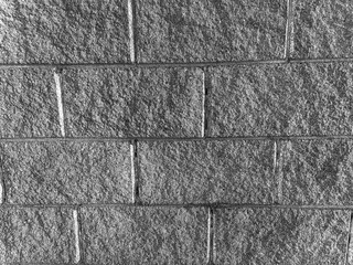 Old brick wall pattern close view background, stone texture surface. Pencil drawn sketch illustration, sketchy draft