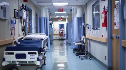 Describe the process a patient goes through when admitted to the emergency room